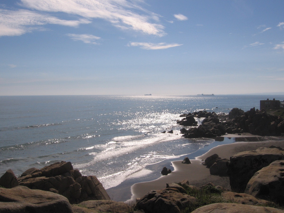 Balneário Rocas de Santo Domingo Isla Negra e San Antonio Chile.