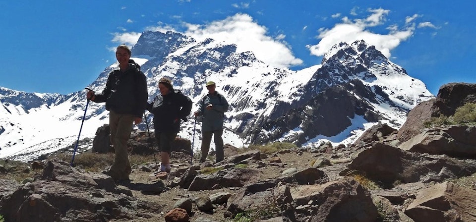 Día en la Cordillera de los Andes - Volcán