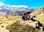 Día en la Cordillera de los Andes - Volcán