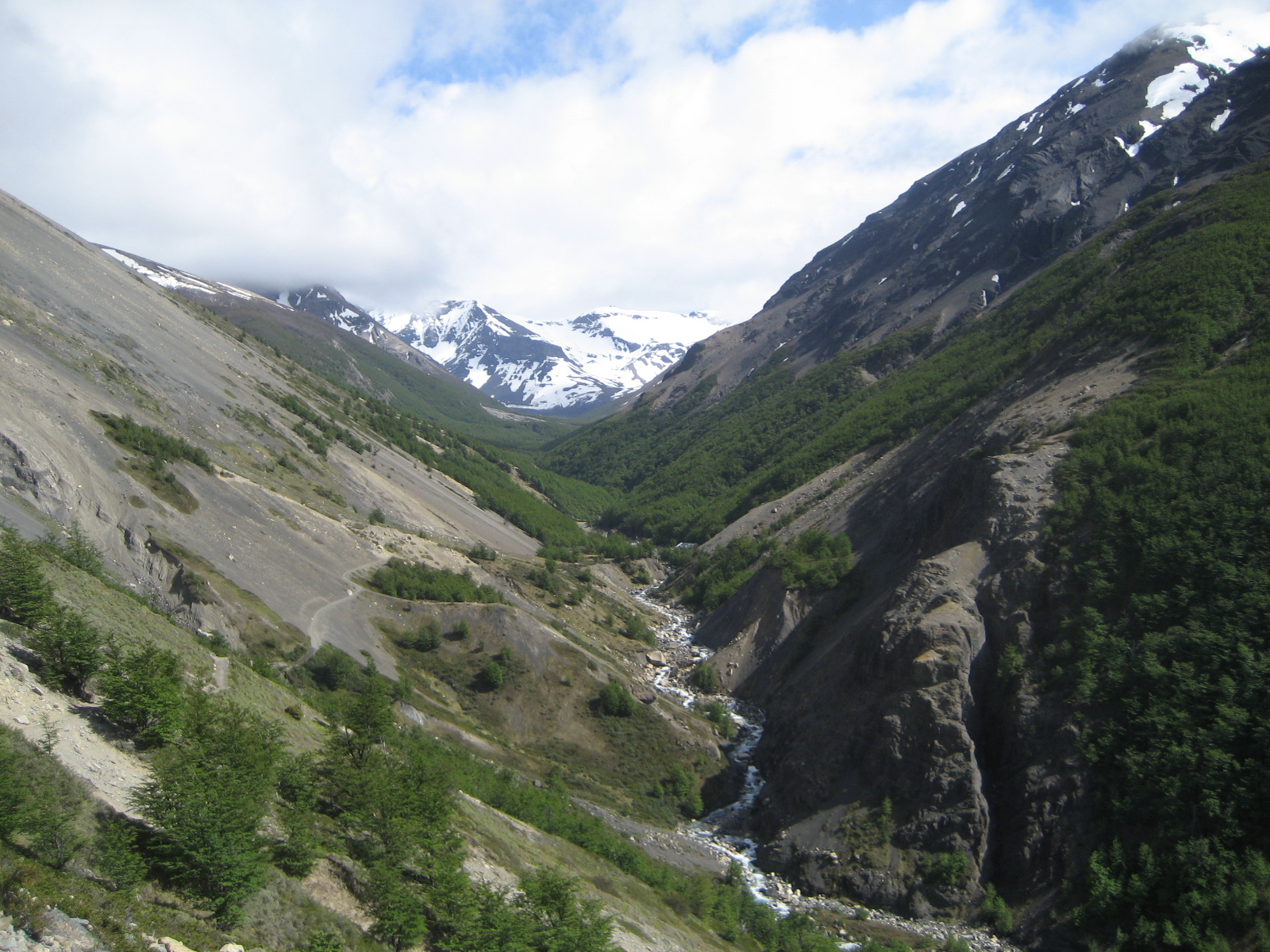 Trekking to Torres del Paine Base