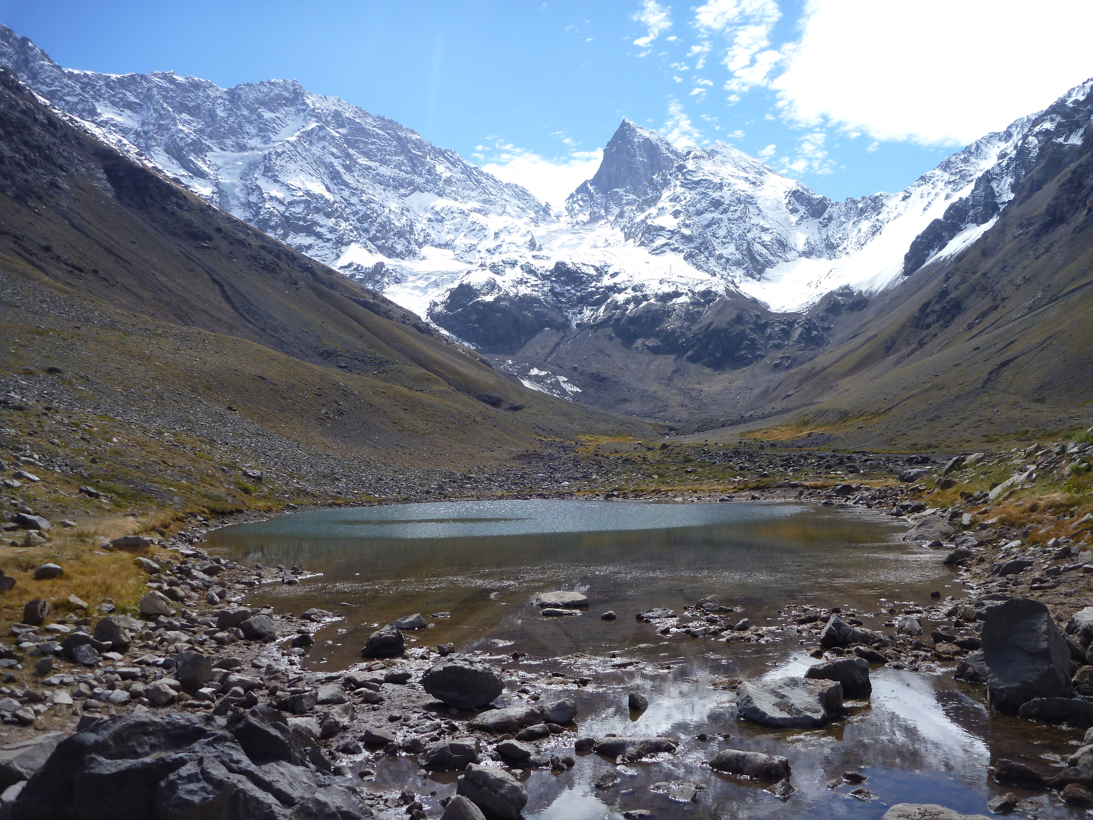 Trekking to San Francisco Glacier in El Morado Natural Monument