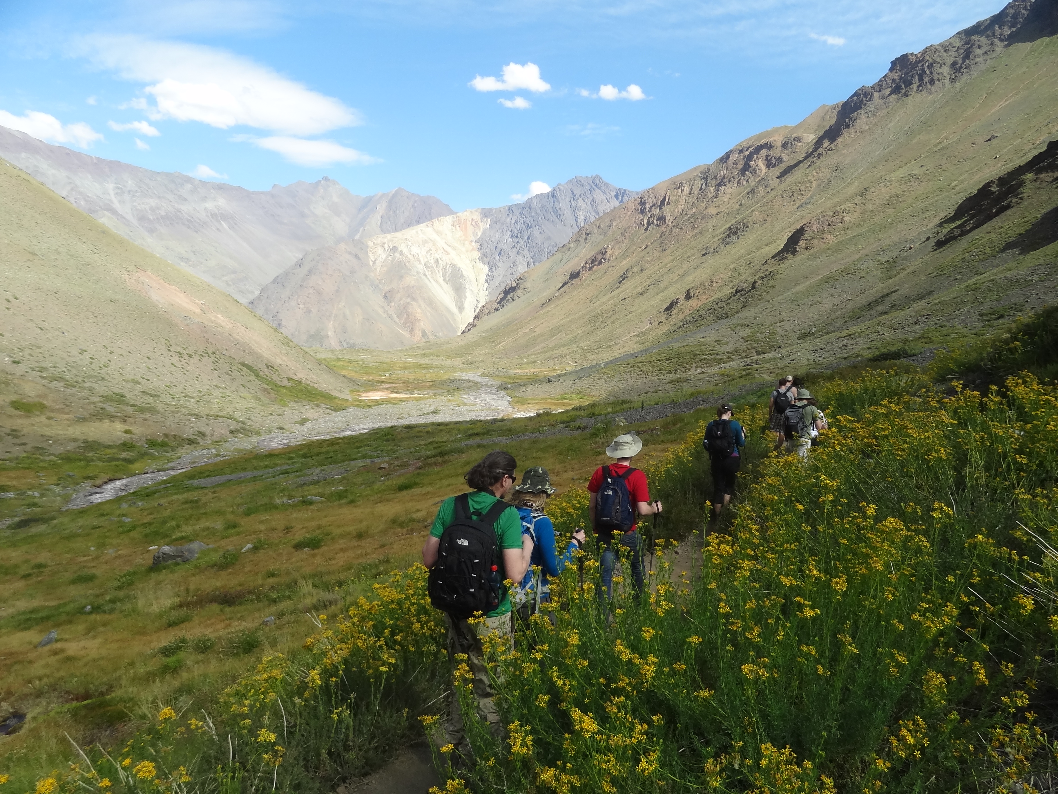 Trekking to San Francisco Glacier in El Morado Natural Monument