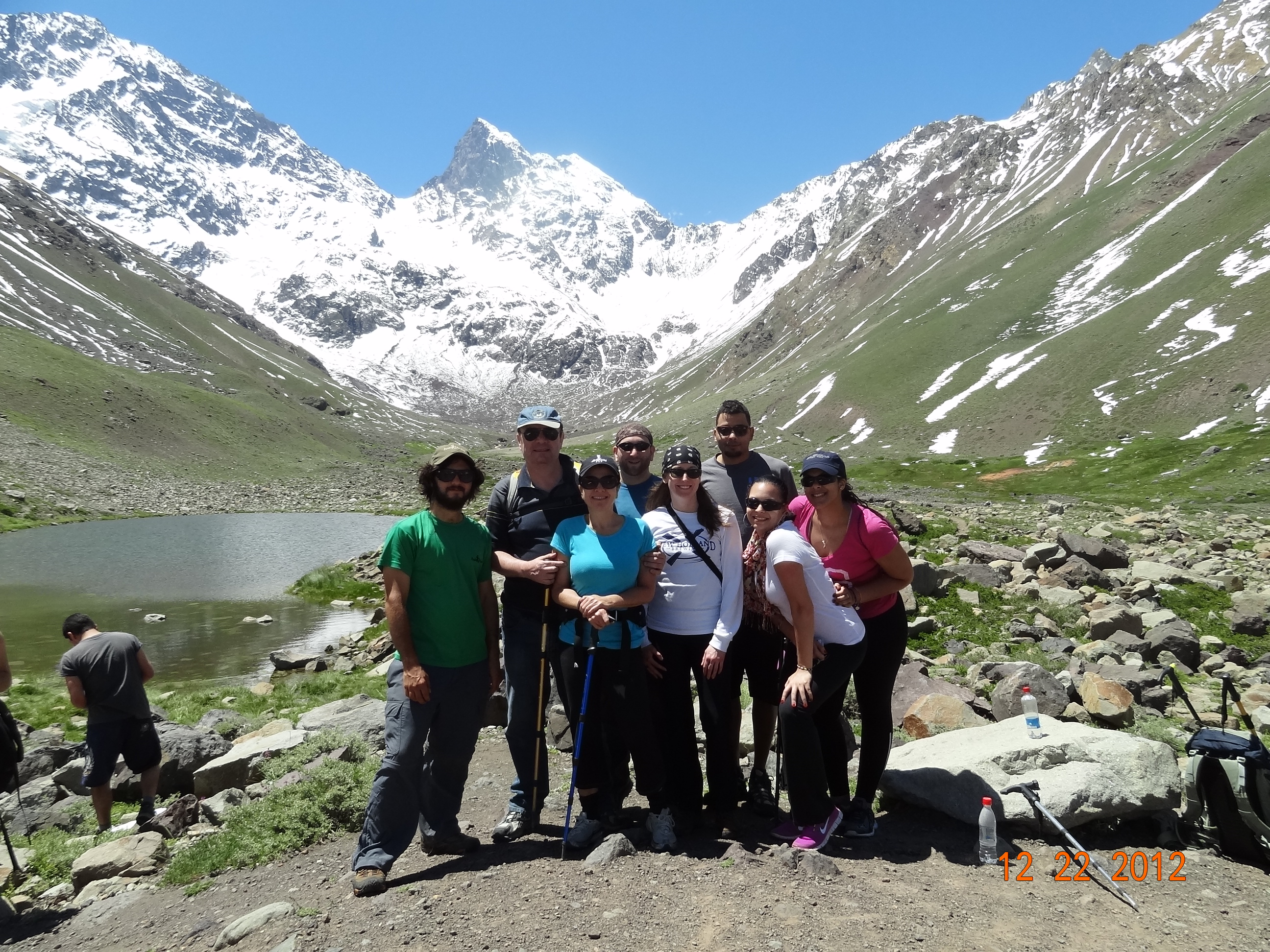Trekking to San Francisco Glacier in El Morado Natural Monument