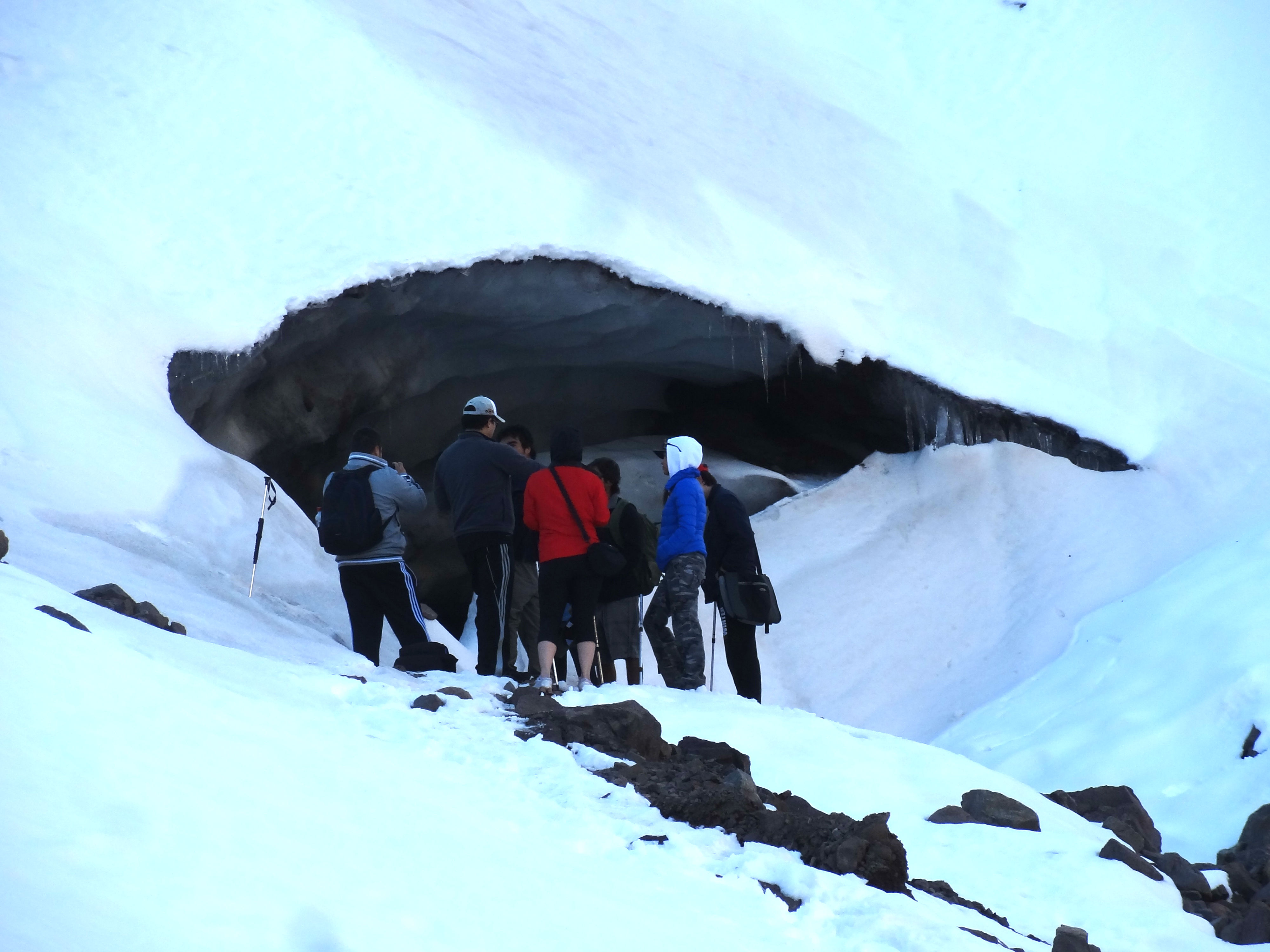 Trekking to San Francisco Glacier in El Morado Natural Monument